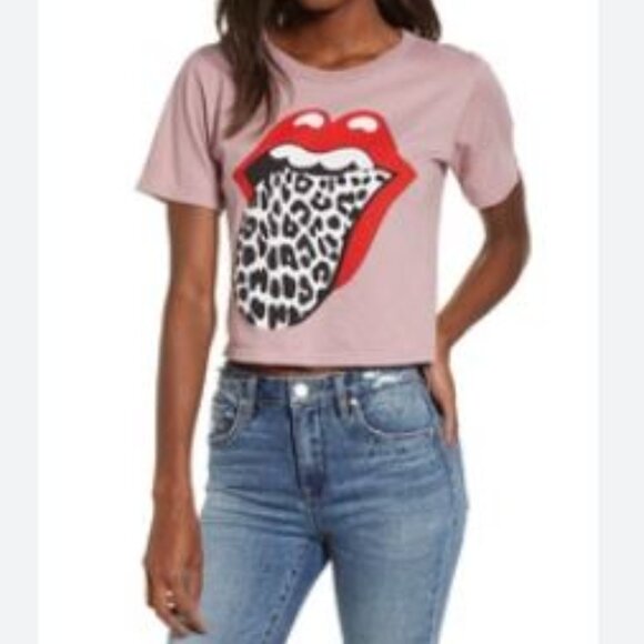 Free People Daydreamer Rolling Stones tee - Picture 1 of 10